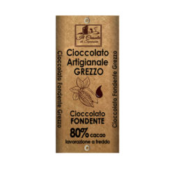 Cioccolato Fondente Extra Grezzo 80% al Miele Millefiori