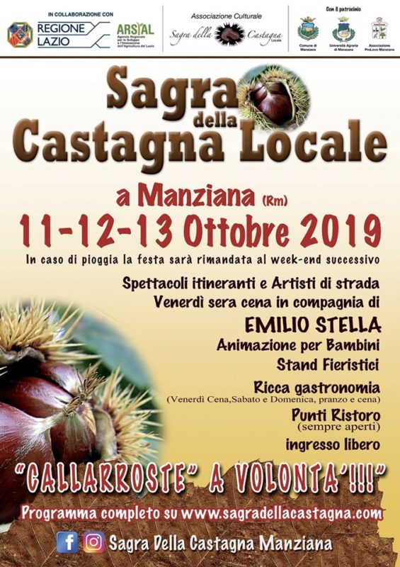 Sagra della Castagna 2019 - Manziana 5 Mielarium, Sagra della Castagna 2019 - Manziana, sagra castagna