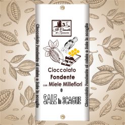 Cioccolato Fondente al Miele con Scaglie di Sale
